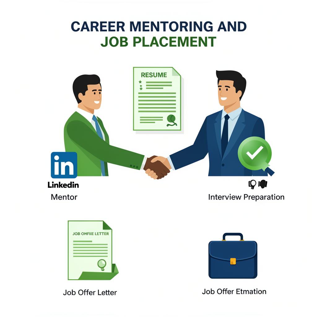 Career mentoring and job placement